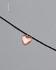 immagine della collana Mimi Pink Glass Heart