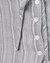 Grigio a righe intrecciate