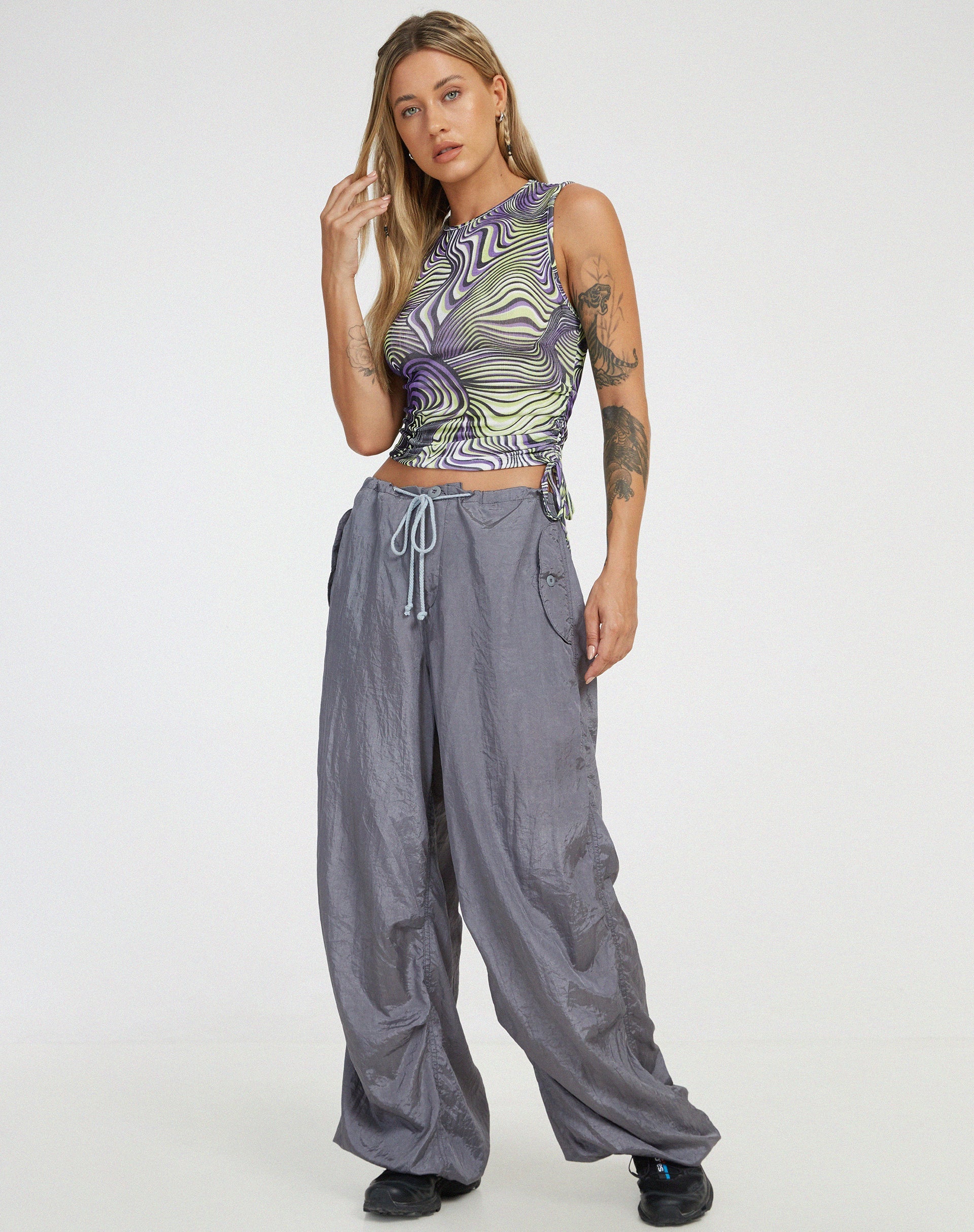 immagine di Mohan Vest Top in Rave Optic