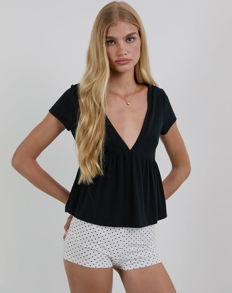 Immagine di Eunia Short in Micro Polka Bianco