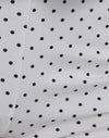 Micro Polka Bianco