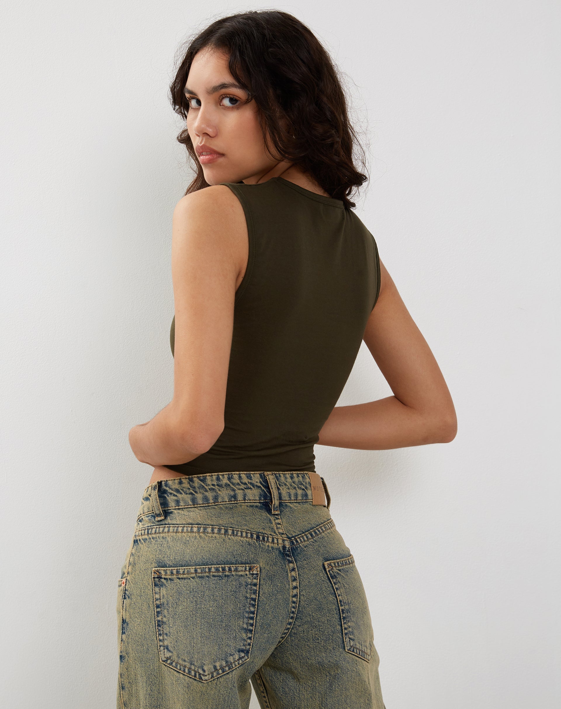 Immagine di Monlo Vest Top in Olive
