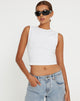 immagine di Monlo Vest Top in bianco