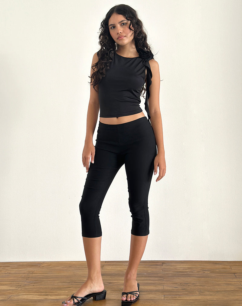 Immagine di Morena Rosette Top in nero