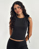 Immagine di Morena Rosette Top in nero