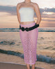 Immagine di Eldonia - Gonna midi all'uncinetto in rosa polvere