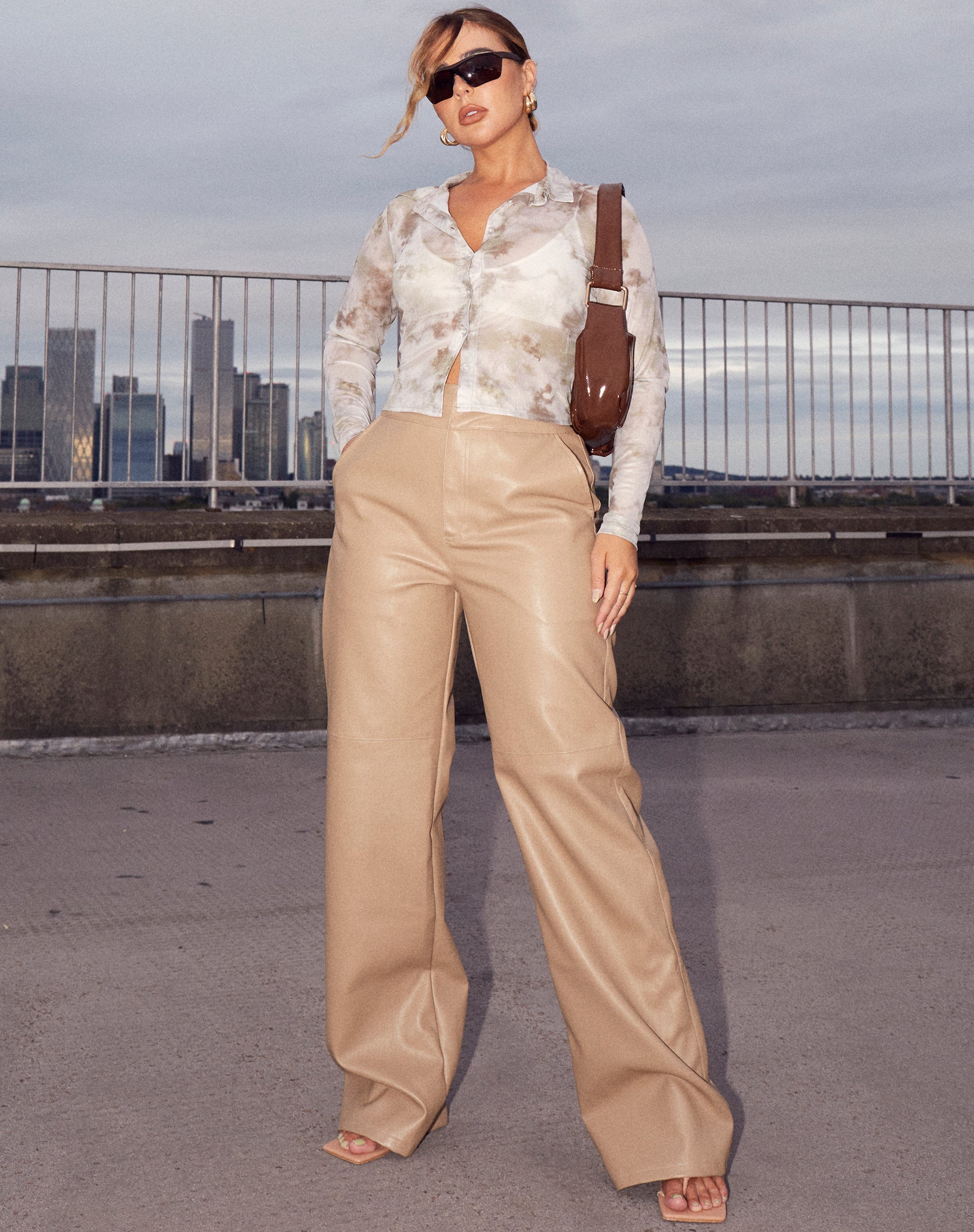 Immagine di Kelly Shirt in Mesh Sage Smoke