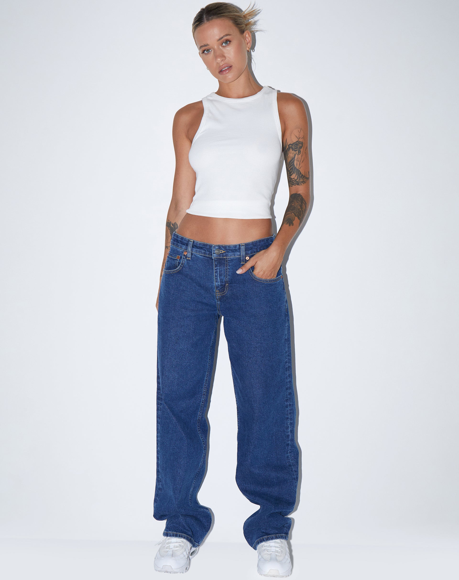 Immagine di Rave Top in Rib White
