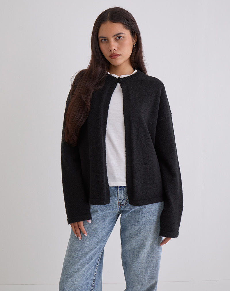 Cardigan Maureen in nero
