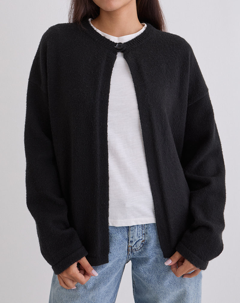 Cardigan Maureen in nero