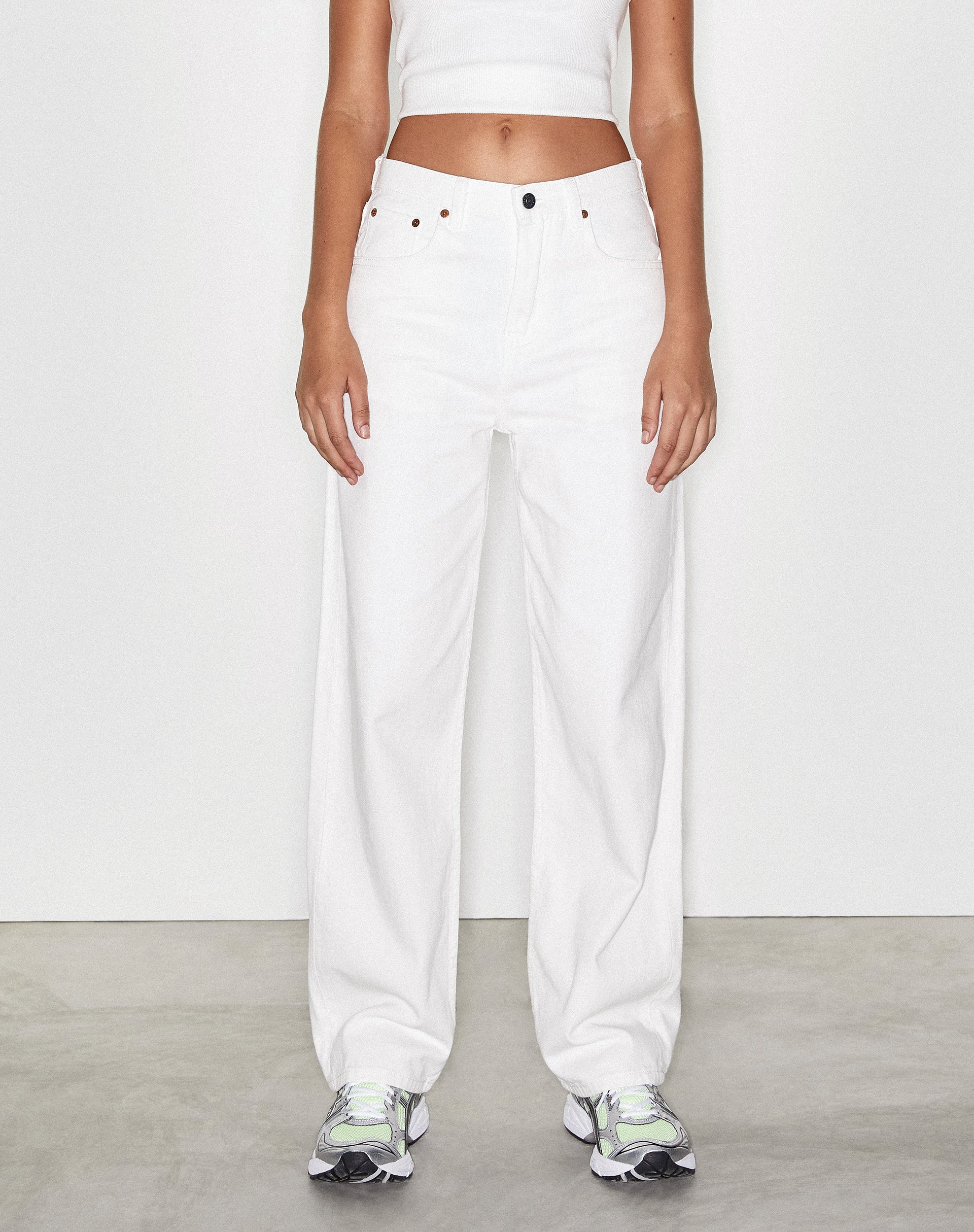immagine di Parallel Jeans in White Wash
