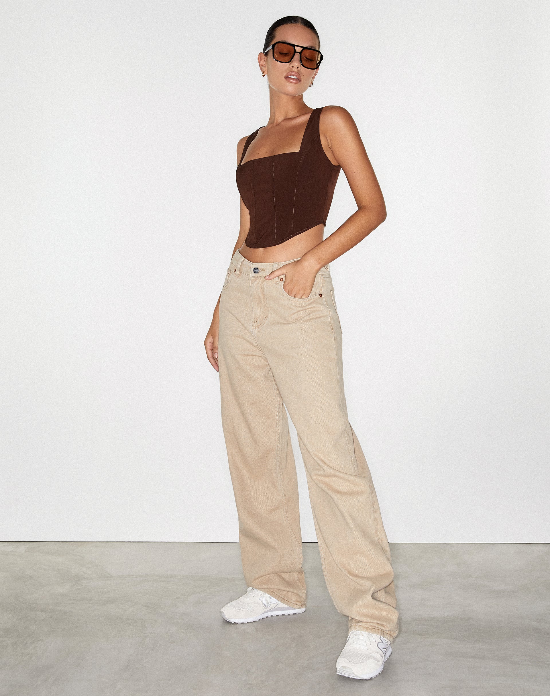 immagine di Parallel Jeans in Sand