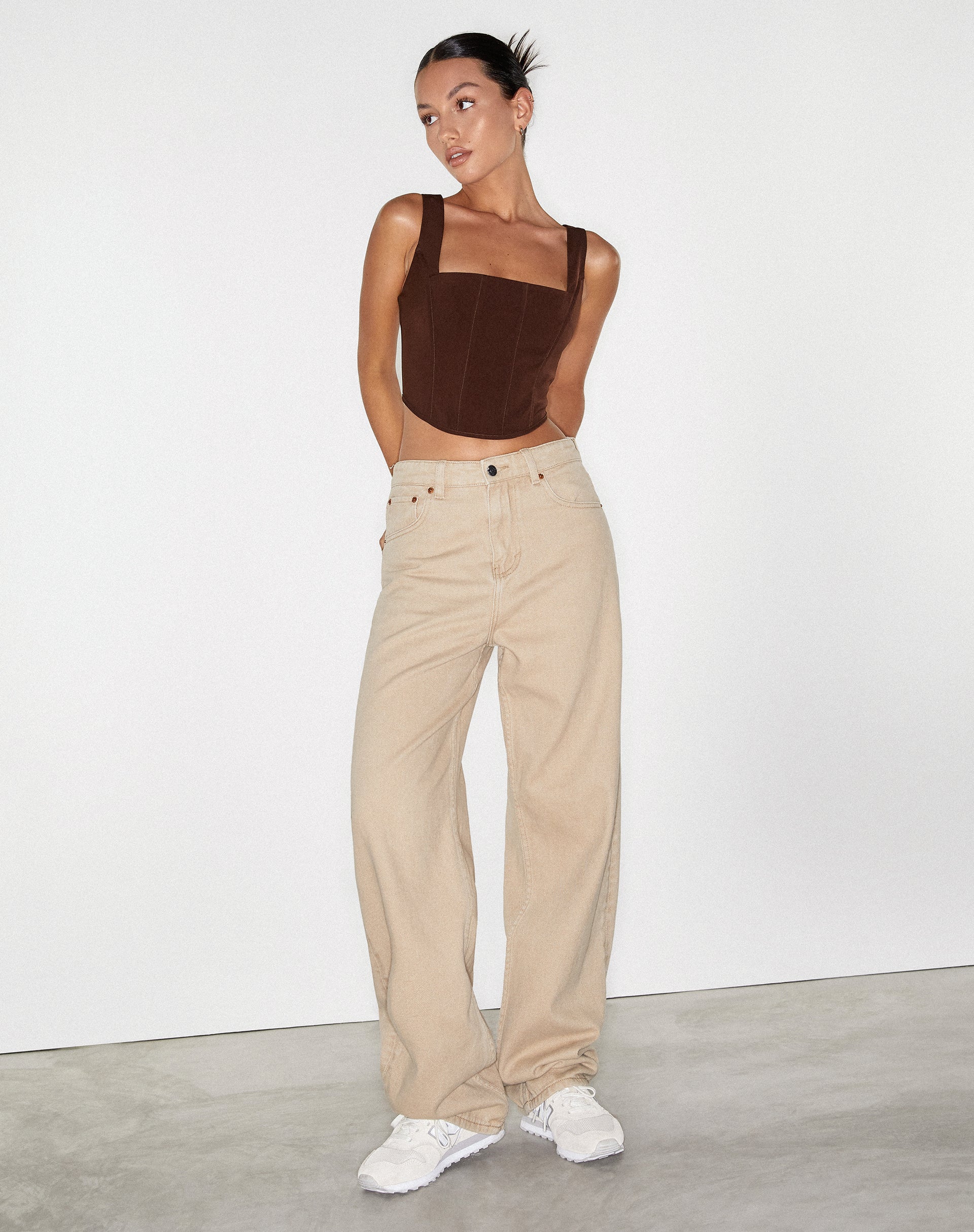 immagine di Parallel Jeans in Sand