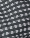 Gingham tonale nero grigio