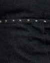 Borchie Chambray nero