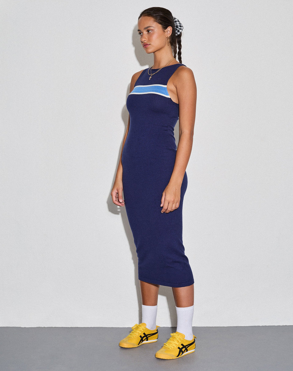 Navala - Vestito midi in Marina scuro