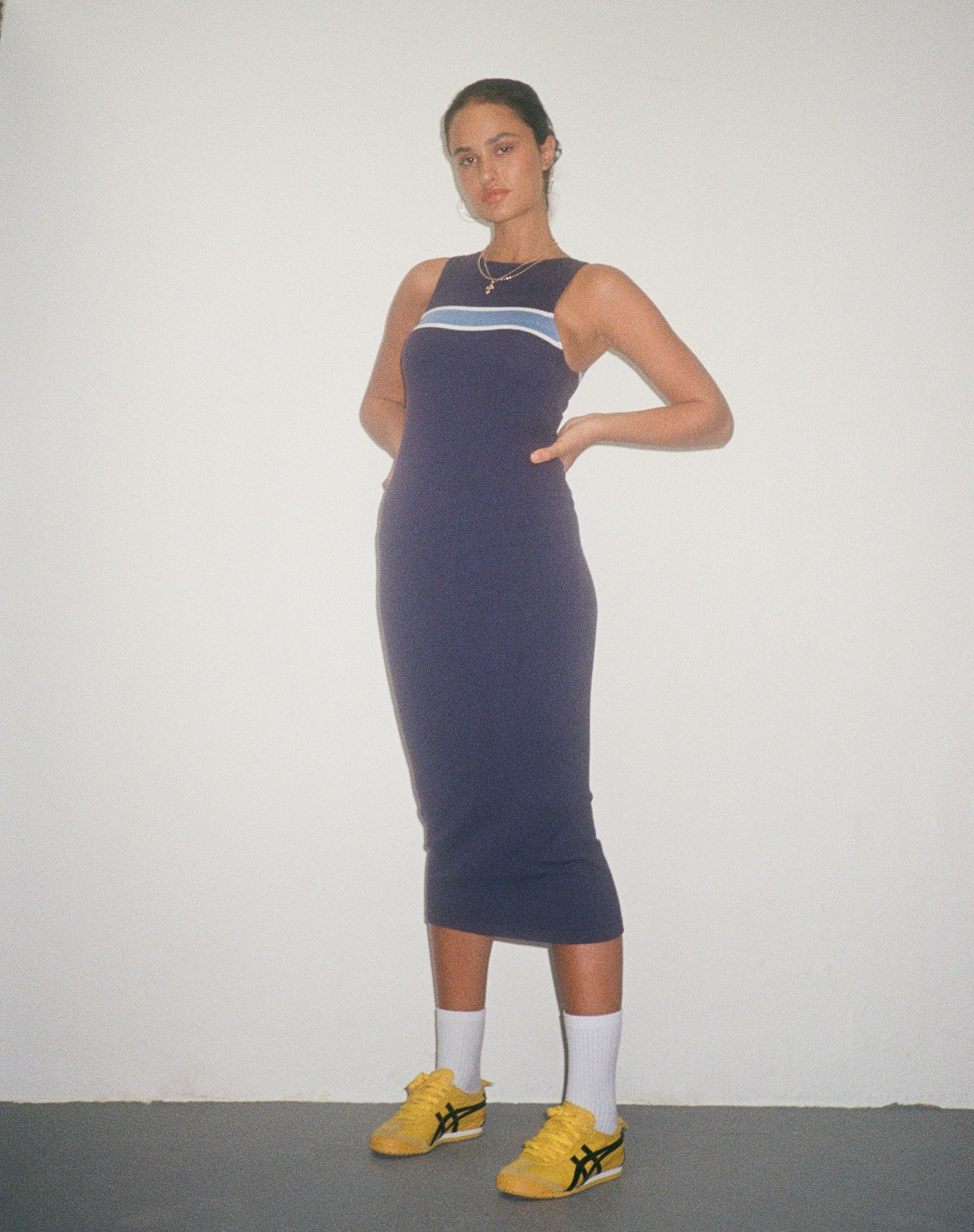 Immagine di Navala Midi Dress in Dark Navy