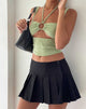 immagine di MOTEL X OLIVIA NEILL Top Neetu in verde salvia lavato