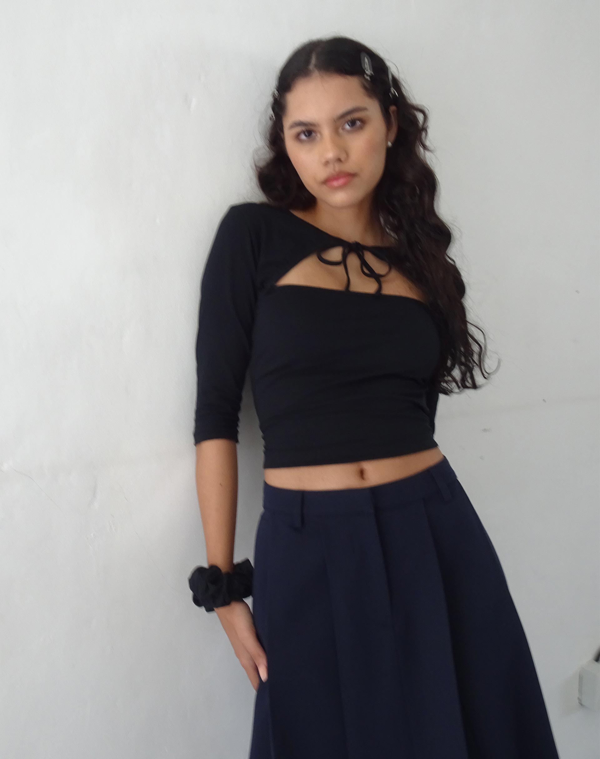 immagine di Neha Crop Top nero