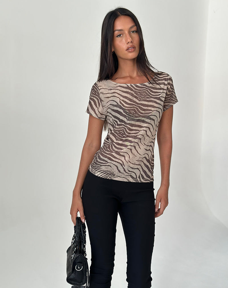 Immagine di Neko Top in mesh Wild Animal Neutral
