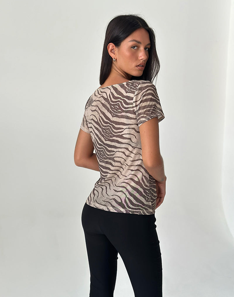 Immagine di Neko Top in mesh Wild Animal Neutral
