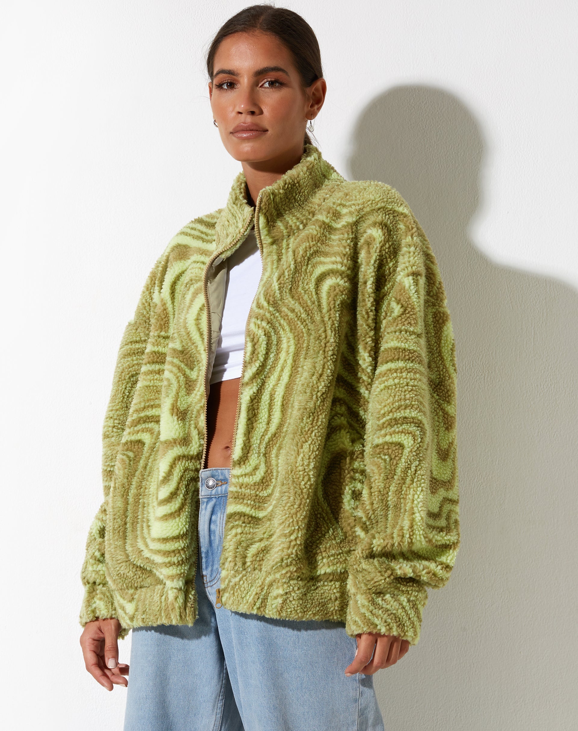 immagine della giacca Nereo in Ripple Green