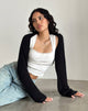 Immagine di Nobila Shrug Top in nero