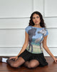 Immagine di Nova Top Mesh con stampa cavalli