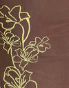 Mono Flower Flock Marrone