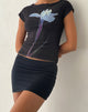 Immagine di Nova Top in Mesh Navy Flower