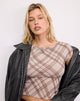Immagine di Nova Top in Nude Sketchy Stripe
