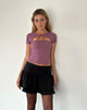 Immagine di Novalie Tie Front Top in Mauve