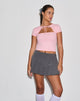 immagine di Novalie Tie Front Top in Ballet Pink