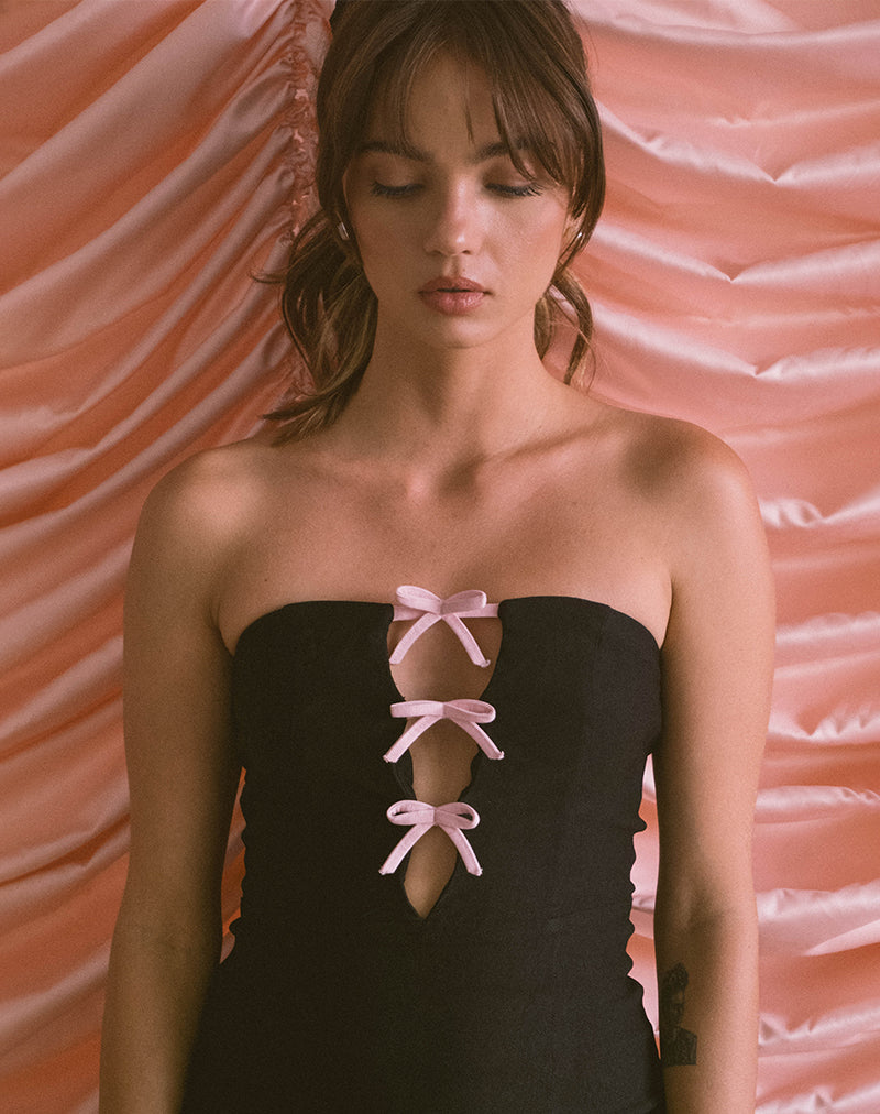 Immagine di Novara Mini Dress in nero