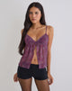 Immagine del top Nukara Butterfly in Regal Paisley Purple
