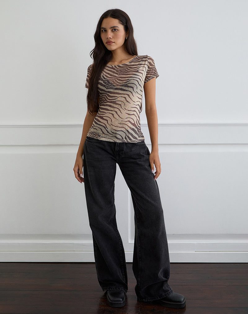 Immagine di Neko Top in mesh Wild Animal Neutral