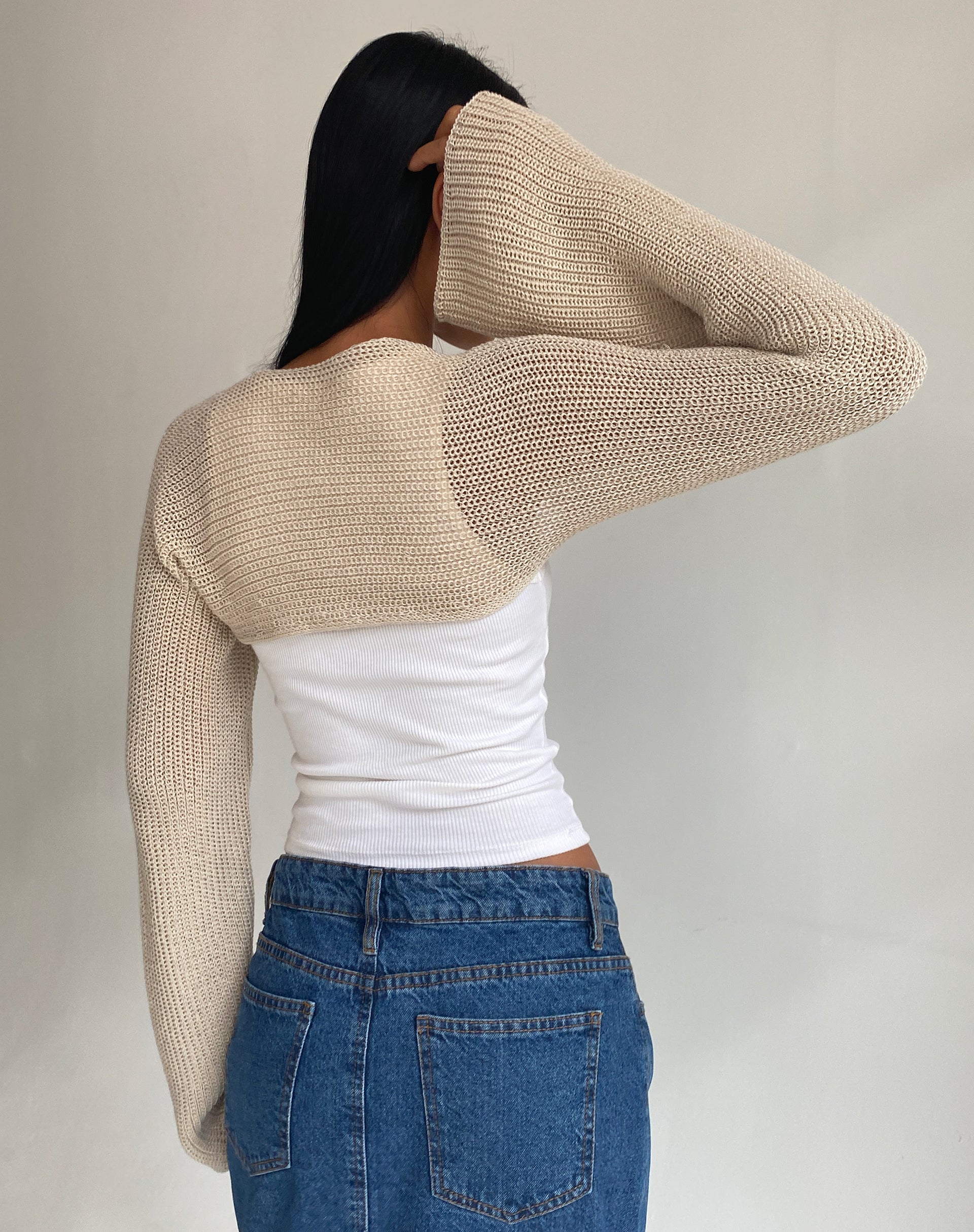 Immagine di Nobila Shrug Top in Natural