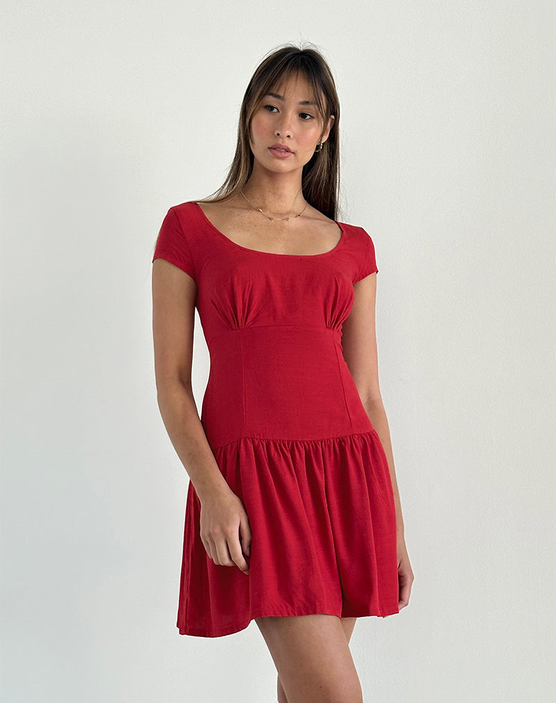 Immagine di Ohayo Mini Abito in Rosso Adrenalina