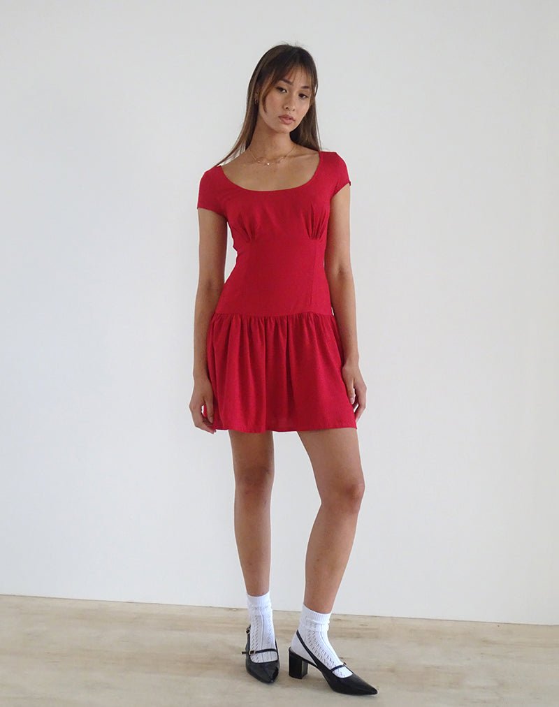 Immagine di Ohayo Mini Abito in Rosso Adrenalina