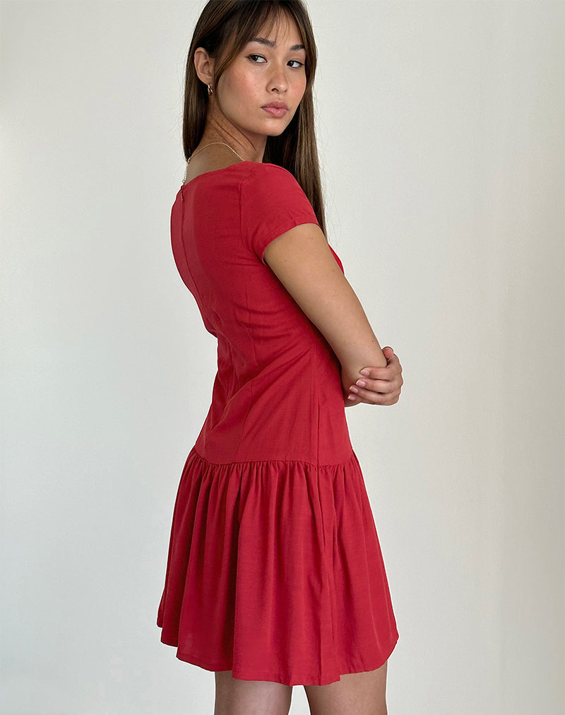 Immagine di Ohayo Mini Abito in Rosso Adrenalina
