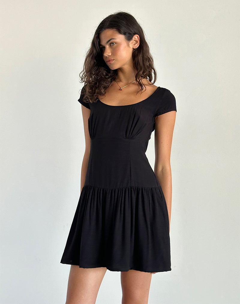 Immagine di Ohayo Mini Dress in nero