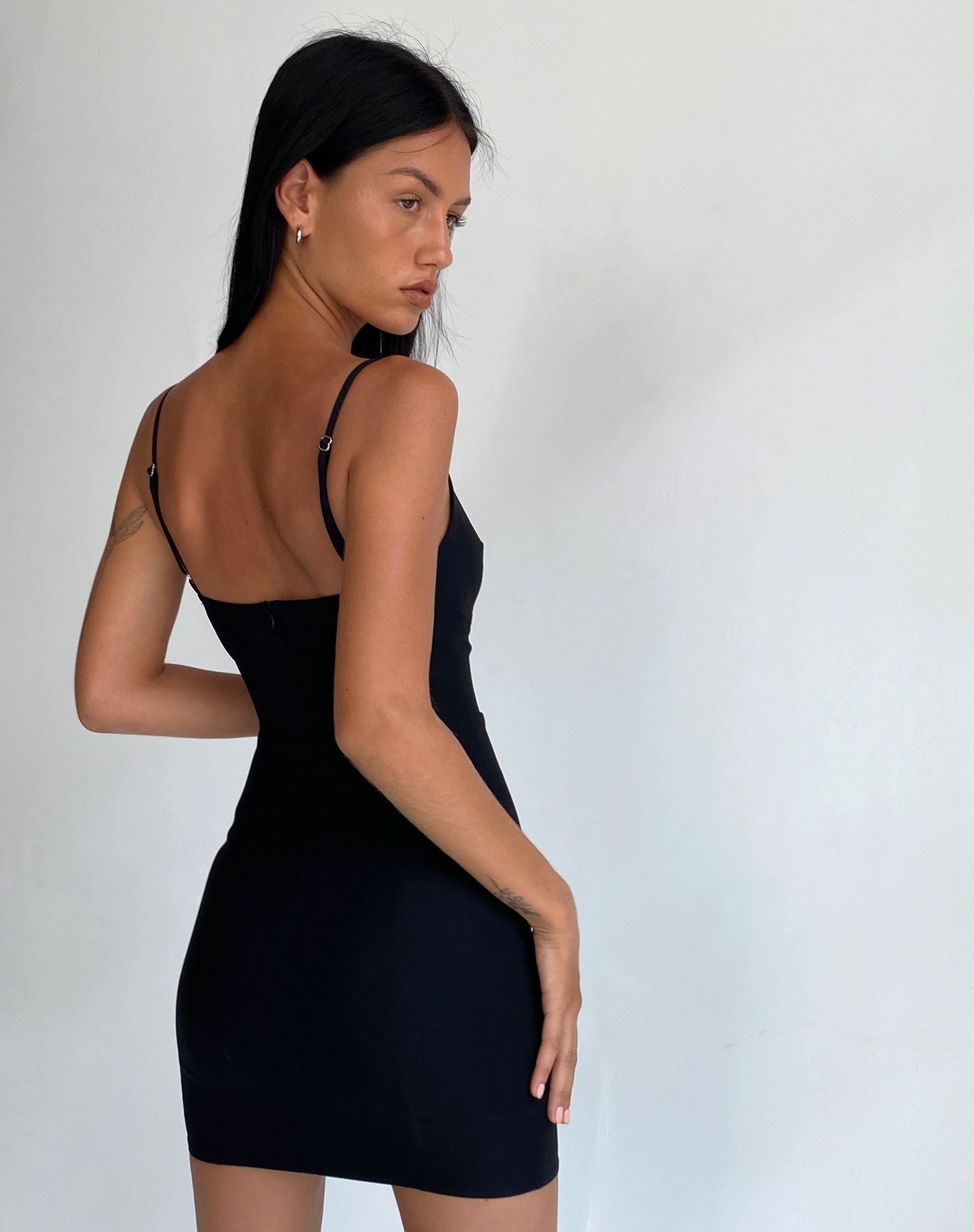 Immagine di Olesia Mini Abito in Nero Sartoriale