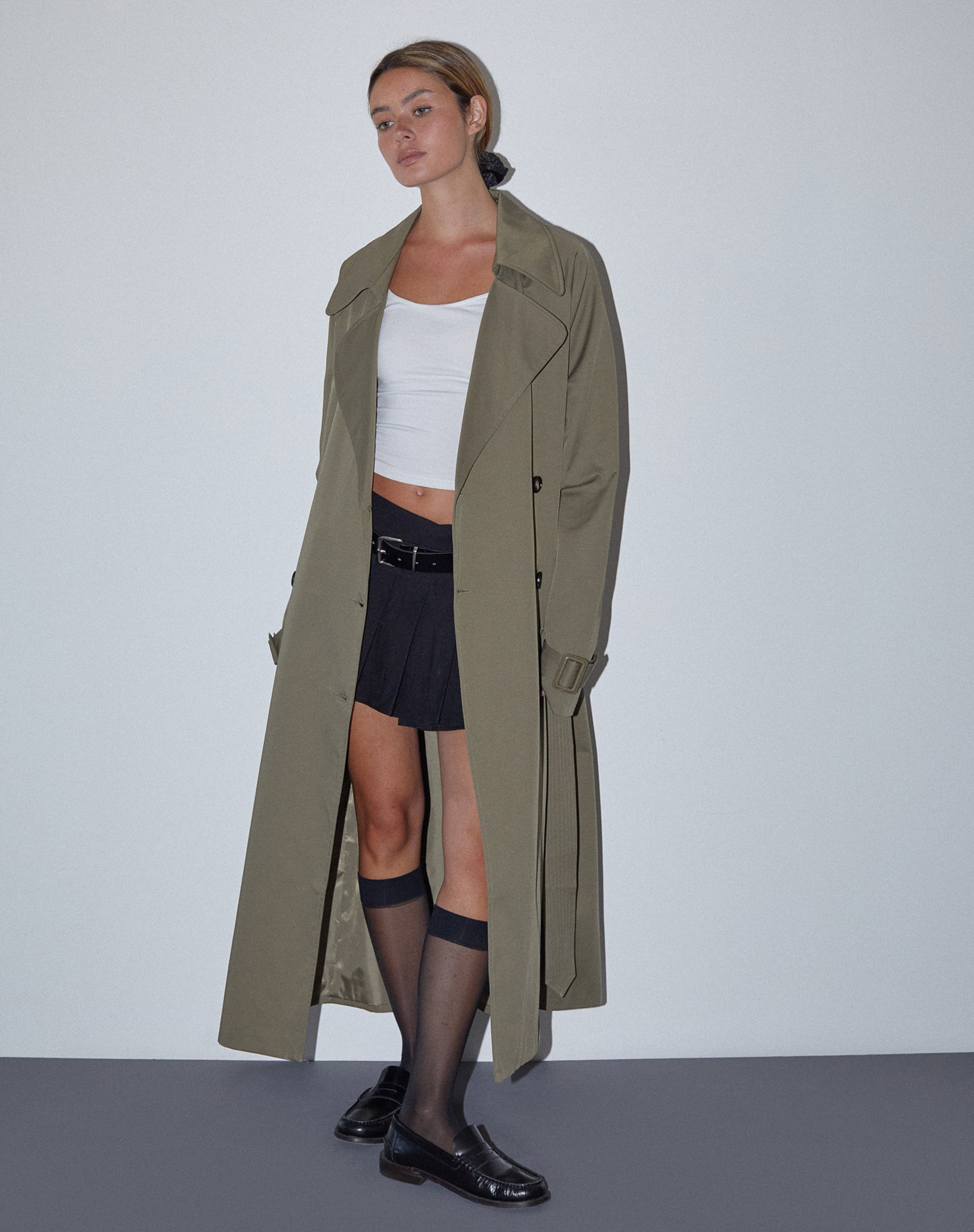 Immagine di Orcati Trench Coat in Khaki