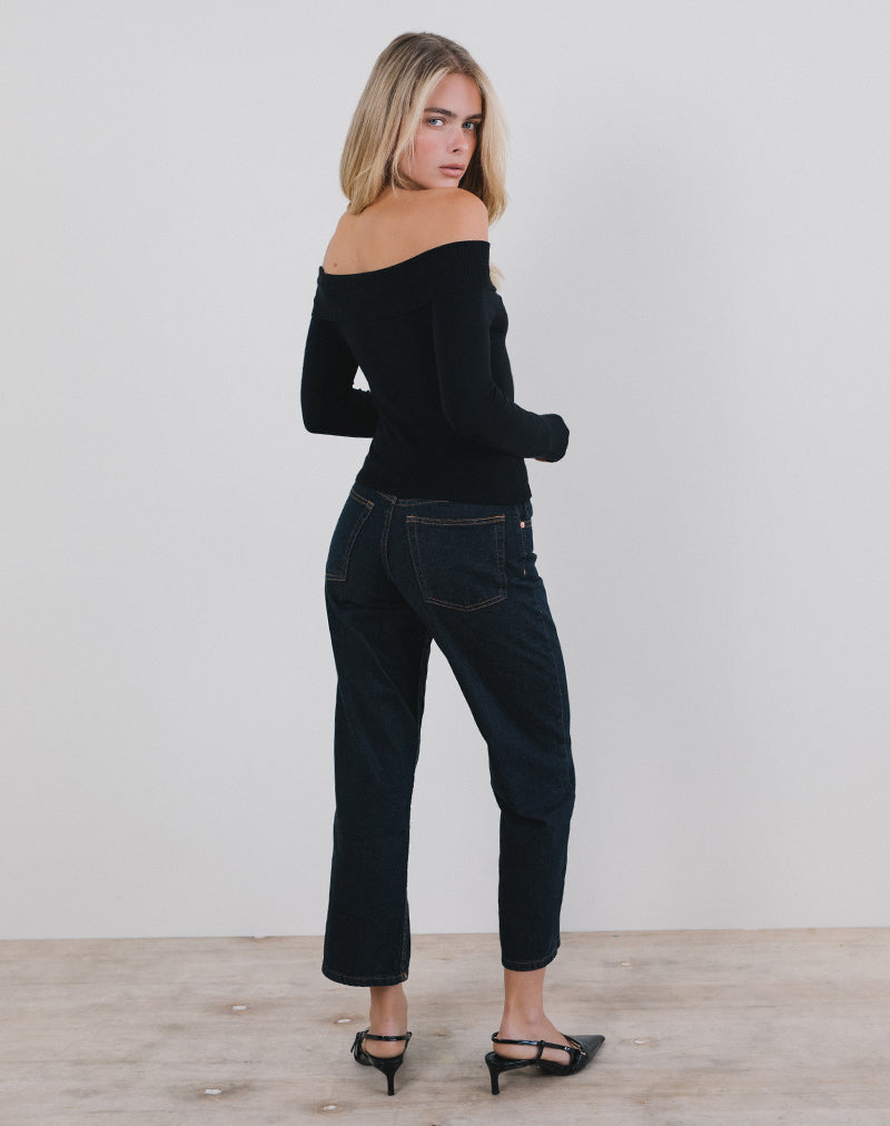 Immagine di Orianne Top in maglia nera