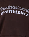 Cioccolato amaro con stampa Overthinker