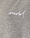 Marna grigia con ricamo Motel Scribble