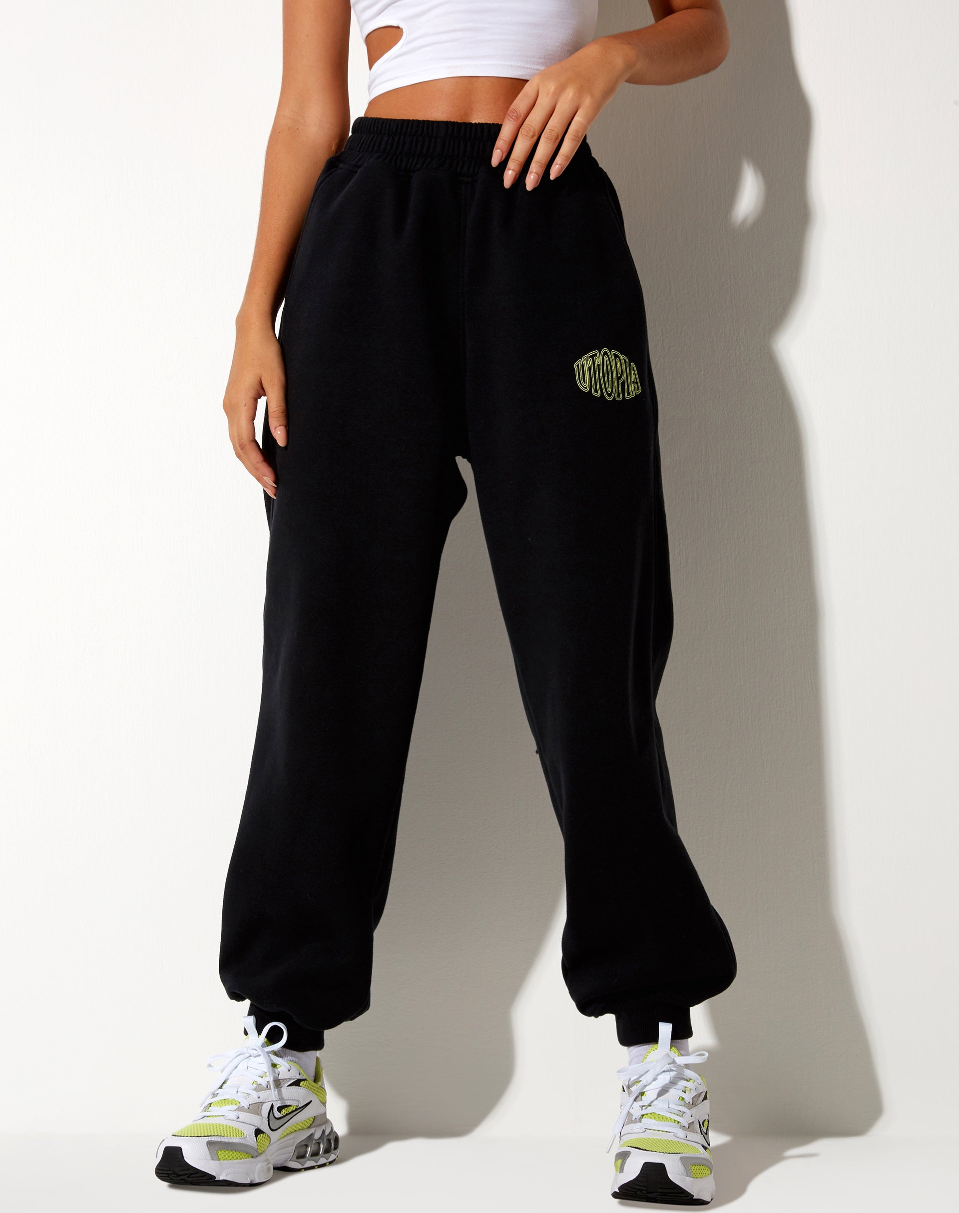 Immagine di Roider Jogger in nero Utopia
