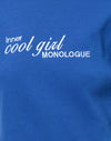 Blu cobalto con grafica Cool Girl