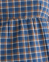  Blu tartan medio