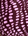polka irregolare viola intenso